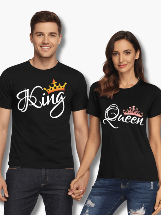 King and Queen Matching Shirts