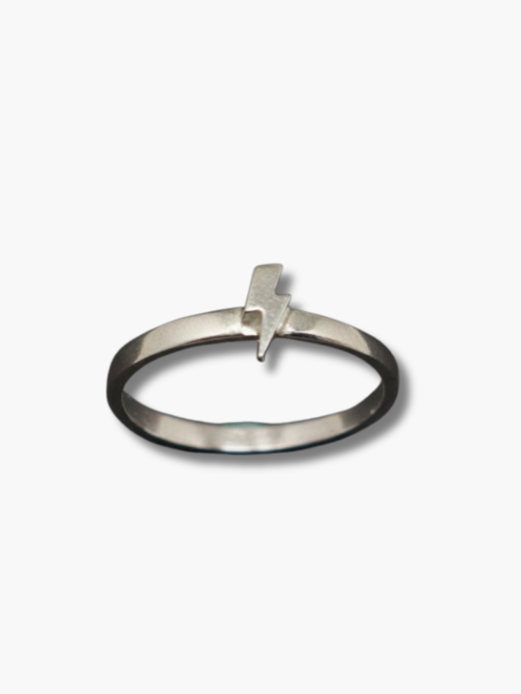 Lightning Bolt Couple Ring