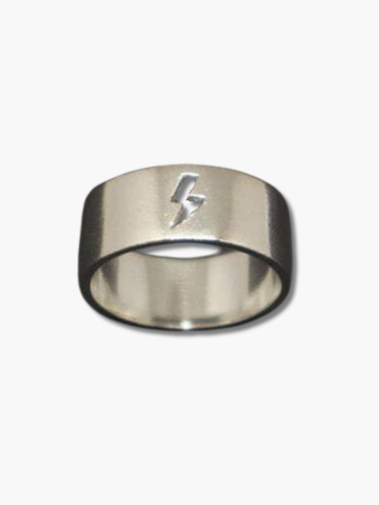 Lightning Bolt Couple Ring