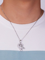 Lock and Key Couple Necklace