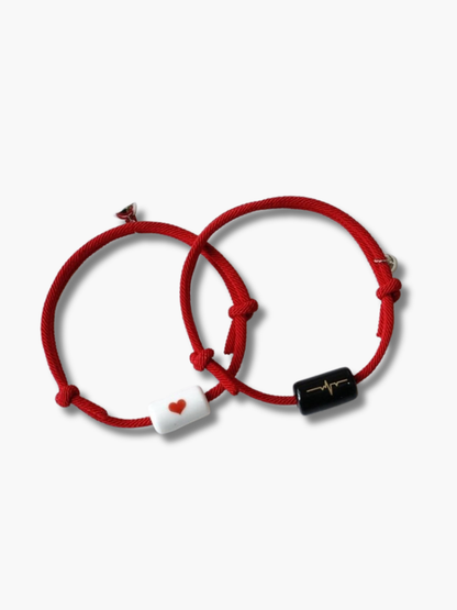 Long Distance Couple Bracelets