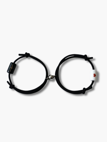 Long Distance Couple Bracelets