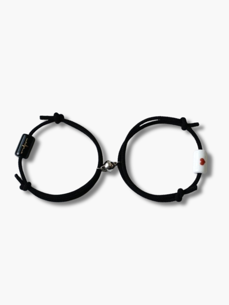 Long Distance Couple Bracelets