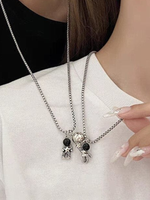 Magnetic Astronauts Couples Necklace