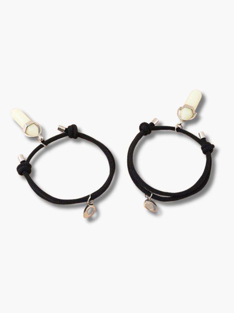 Magnetic Heart Bracelet for Couples