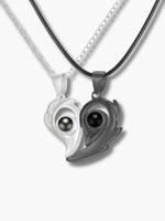Magnetic Heart Couple Necklace