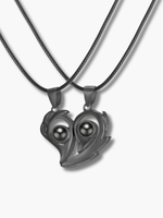 Magnetic Heart Couple Necklace