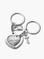 Magnetic Heart Keychain for Couple