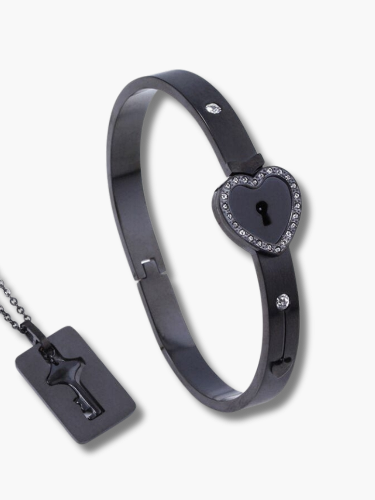 Matching Bracelet and Necklace for Couples