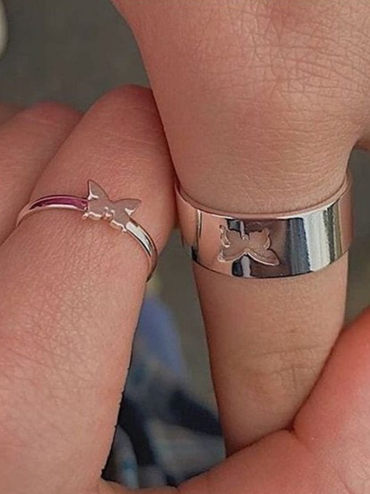 Matching Butterfly Ring