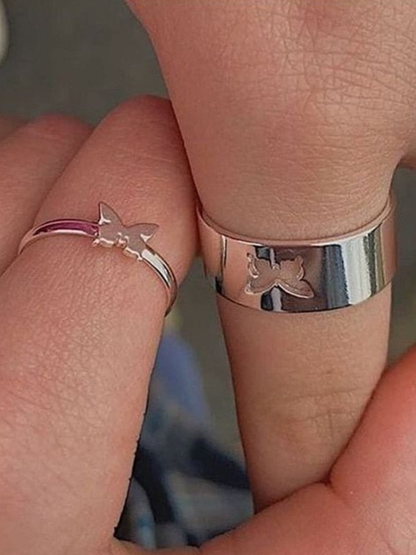 Matching Butterfly Ring