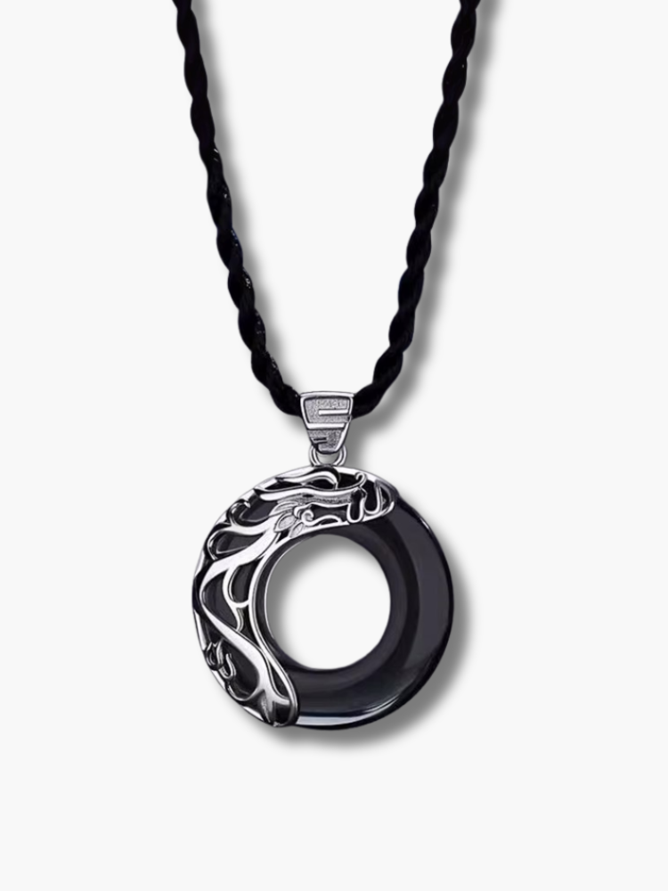 Matching Chinese Couples Necklaces