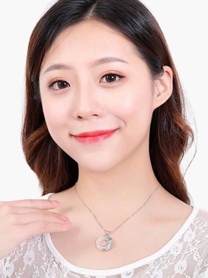 Matching Chinese Couples Necklaces