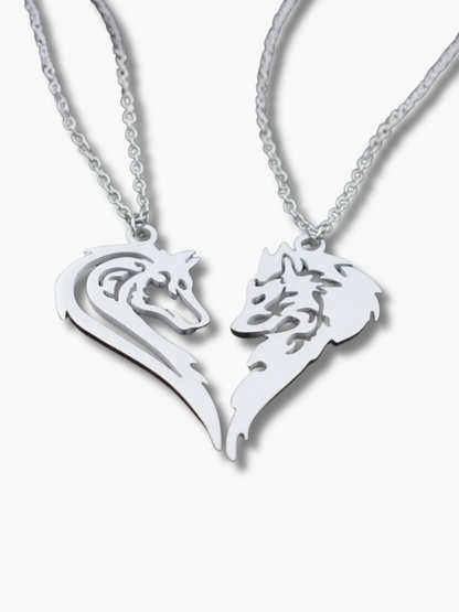 Matching Heart Necklaces