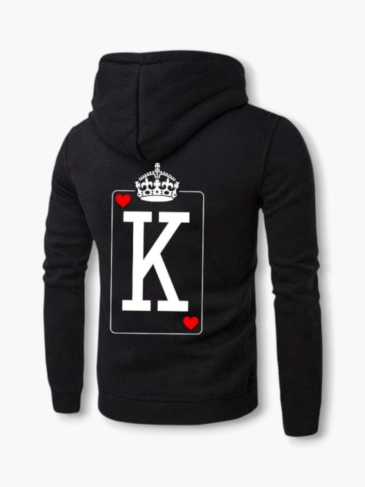 Matching King & Queen Hoodies for Couples