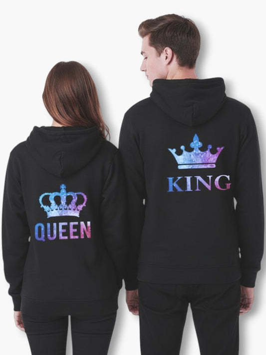 Matching King and Queen Hoodies