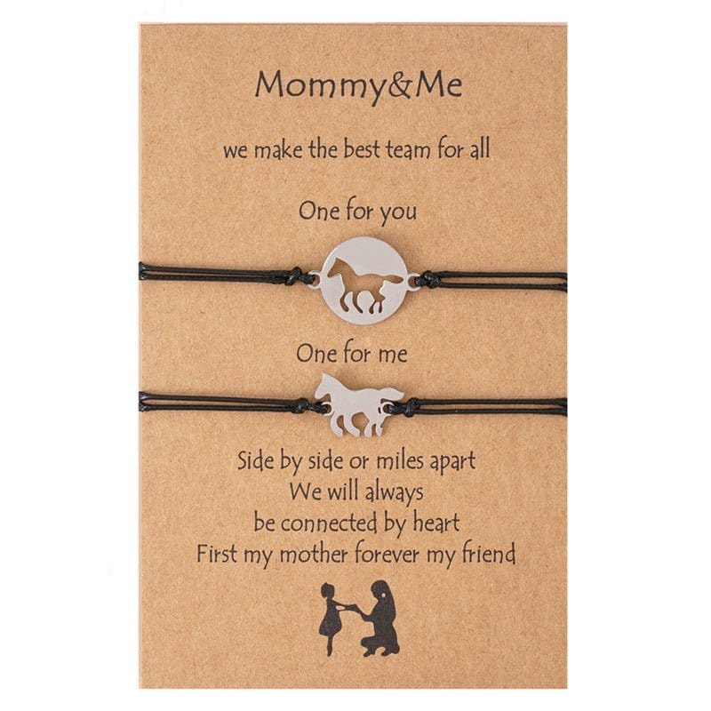 Matching Mum and Daughter Bracelets