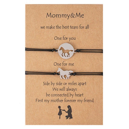 Matching Mum and Daughter Bracelets