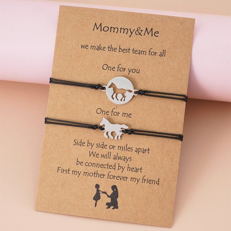 Matching Mum and Daughter Bracelets