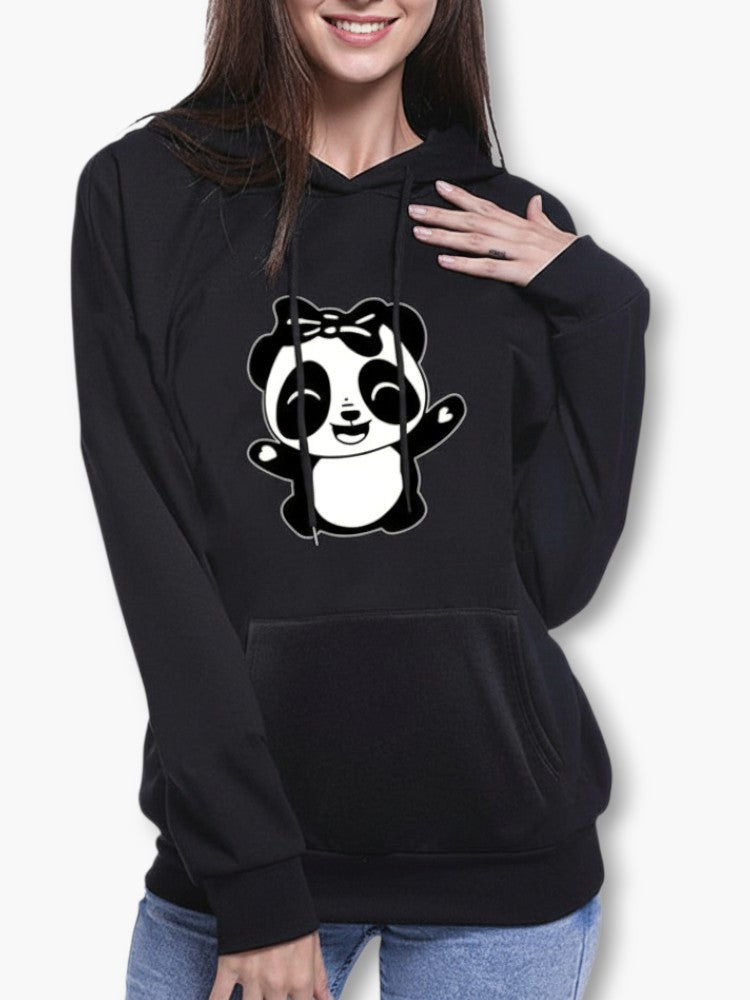 Matching Panda Hoodies for Couples