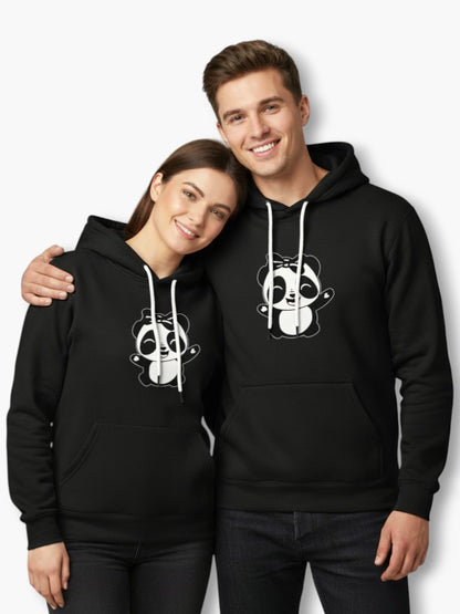 Matching Panda Hoodies for Couples