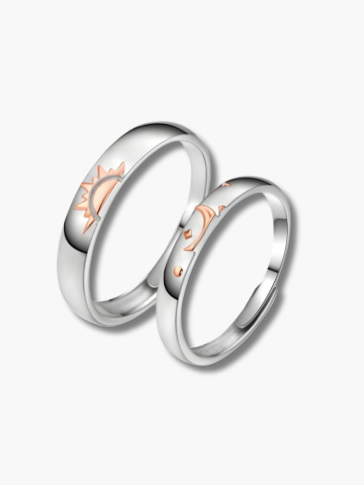 Matching Promise Rings for Couple