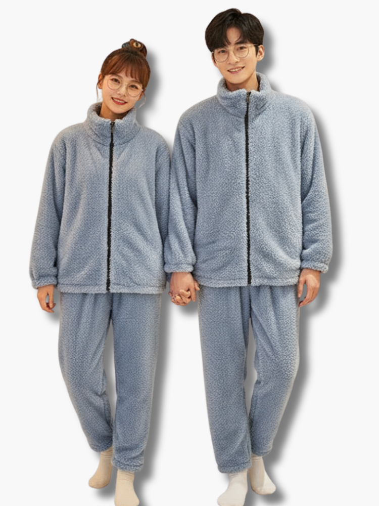 Matching Pyjamas Couple