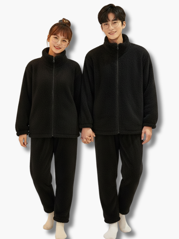 Matching Pyjamas Couple