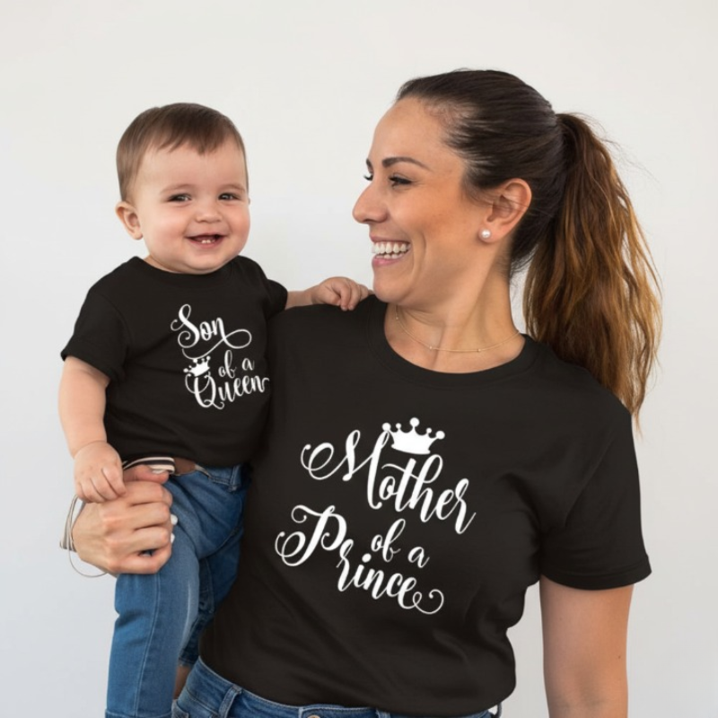 Matching Shirts for Mother and Son