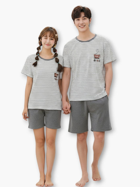 Matching Shorts Pajamas set for Couples