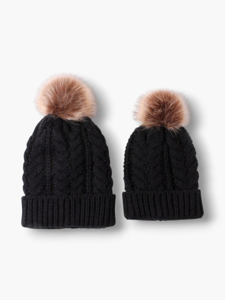 Mom Daughter Beanies
