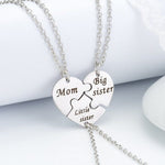 Mom and 2 Daughters 3 part Necklace
