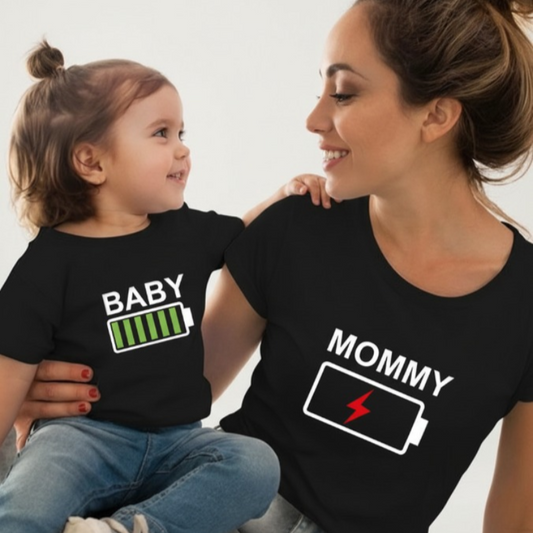 Mommy and Baby Matching T-shirts