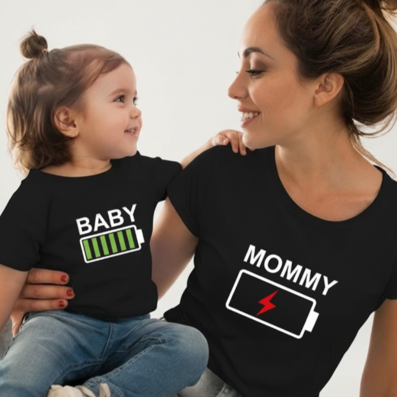 Mommy and Baby Matching T-shirts