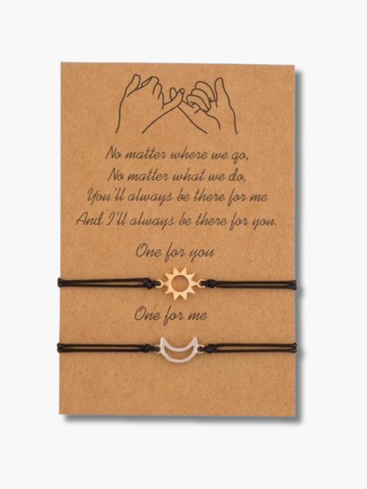 Moon & Sun Couple Bracelet