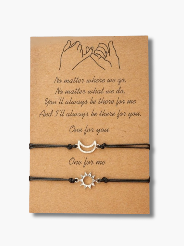 Moon & Sun Couple Bracelet