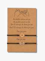 Moon & Sun Couple Bracelet