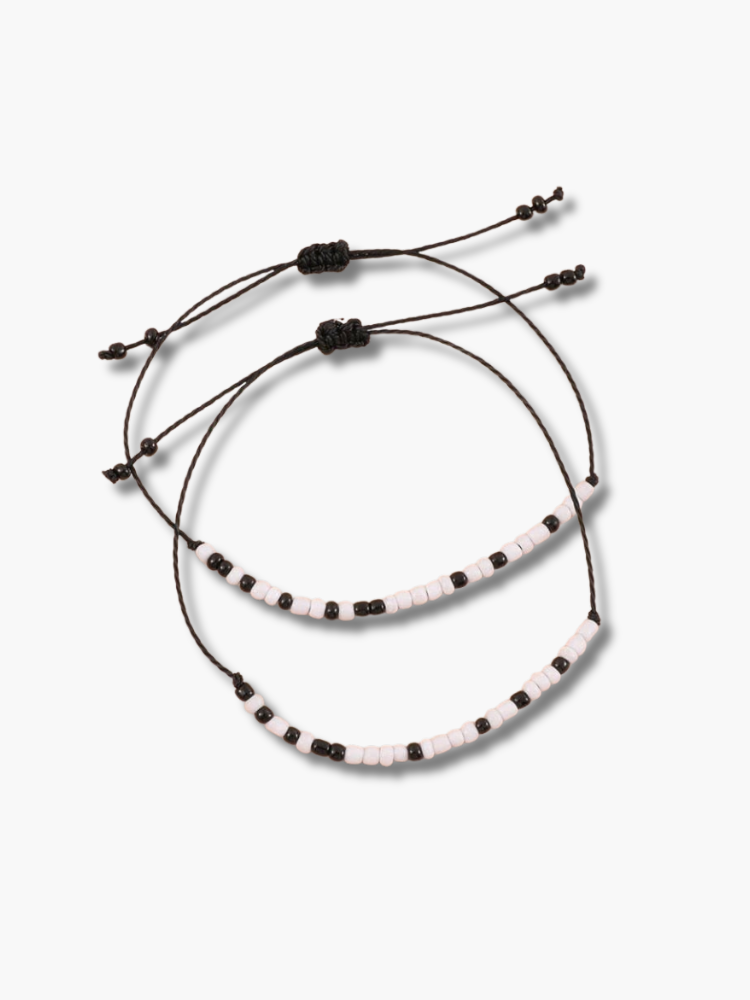 Morse Code Couple Bracelet