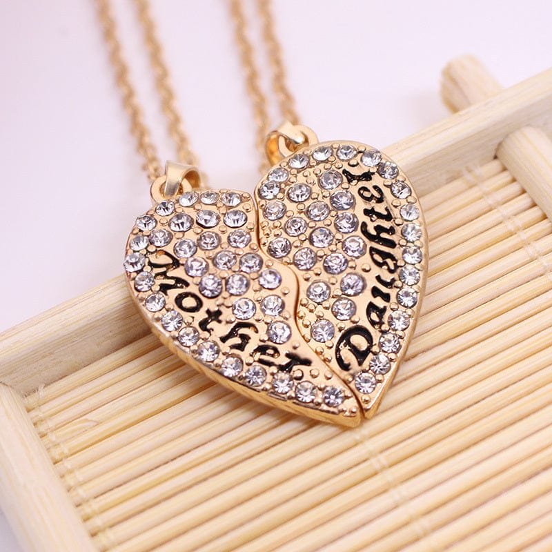 Mother Daughter Diamond Necklace