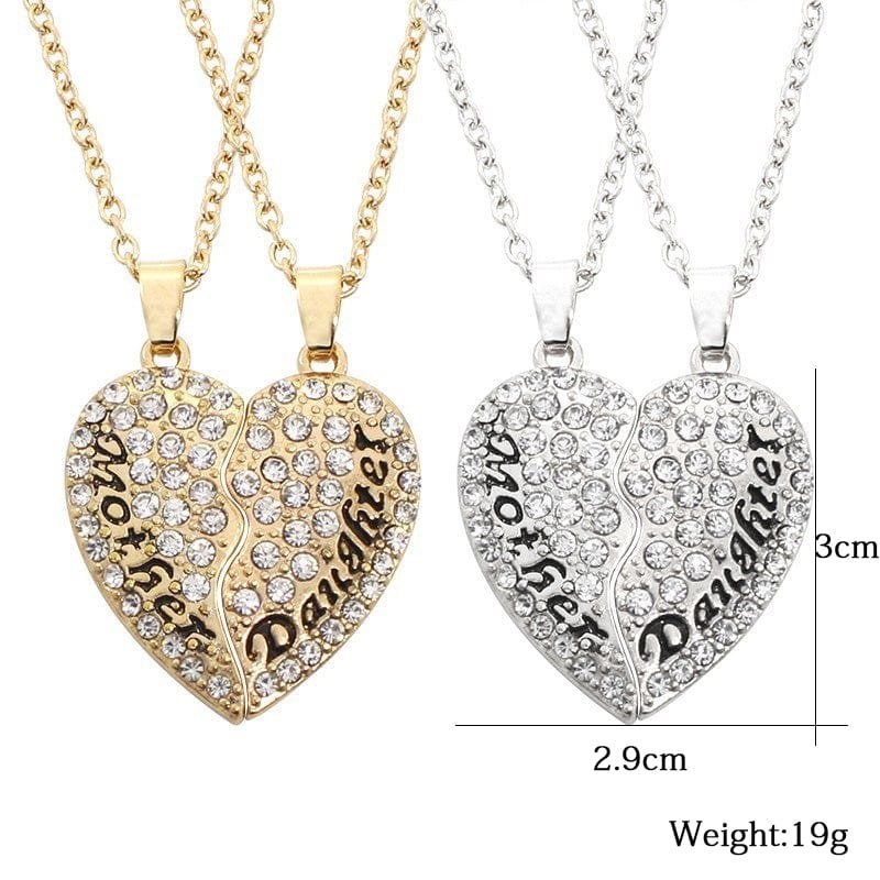Mother Daughter Diamond Necklace