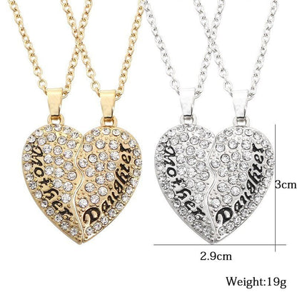 Mother Daughter Diamond Necklace