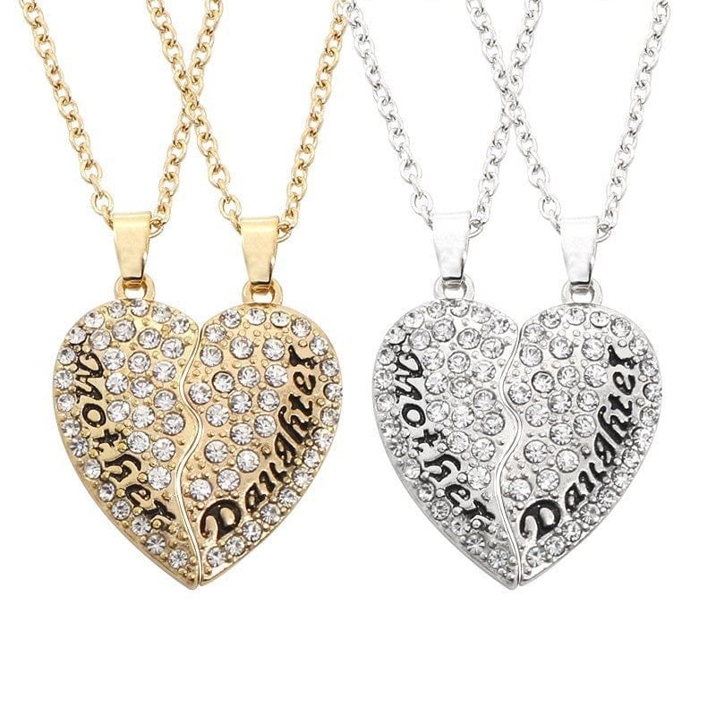 Mother Daughter Diamond Necklace