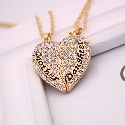 Mother Daughter Diamond Necklace