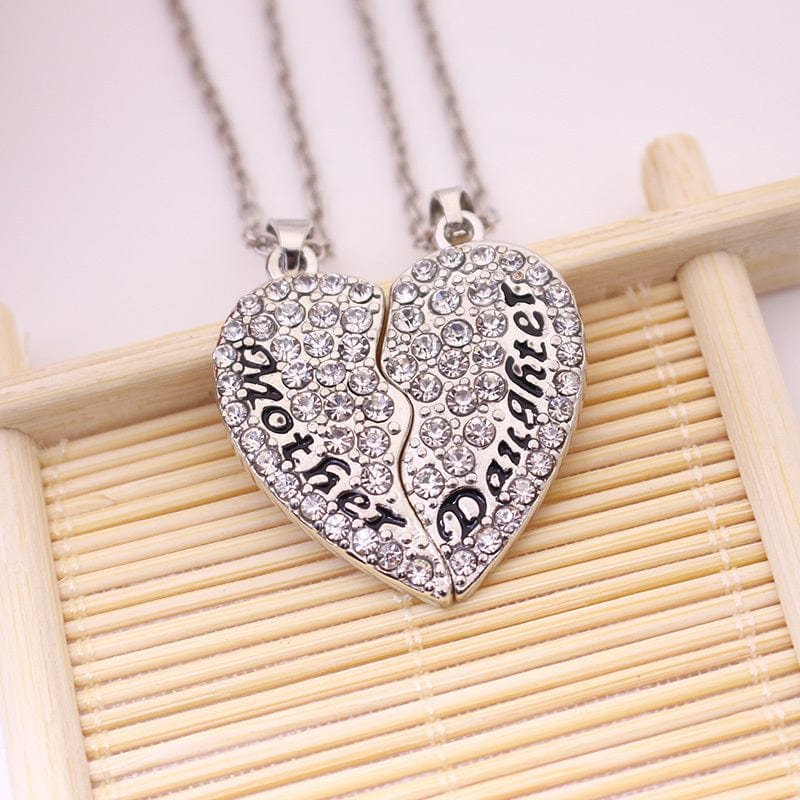 Mother Daughter Diamond Necklace