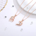Mother and Daughter Linked Together Necklace