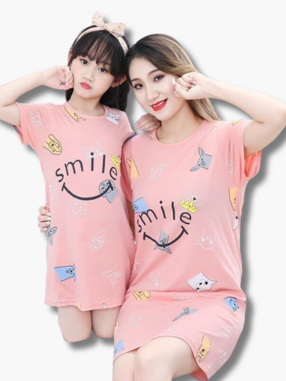 Mum And Daughter Matching Pyjamas