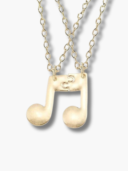 Music Best Friend Necklaces