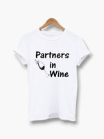 Partners in wine T-shirts for BFF