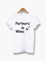 Partners in wine T-shirts for BFF