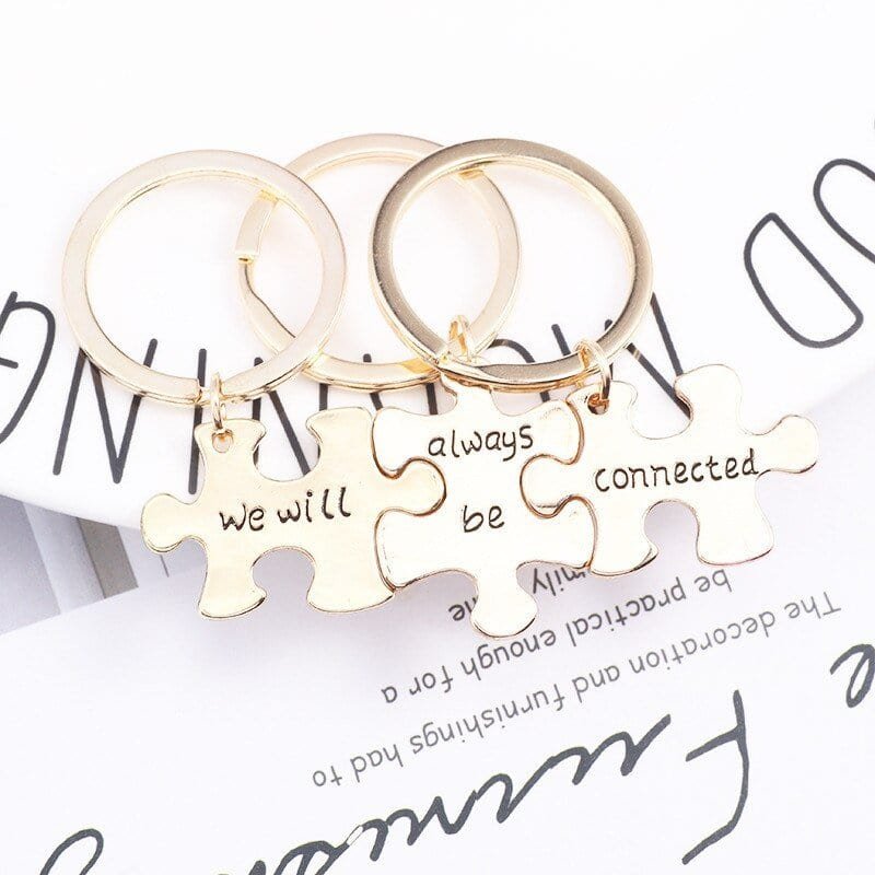 Puzzle Keychain Friendship